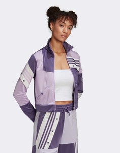 Фиолетовый спортивный топ adidas Originals x Danielle Cathari