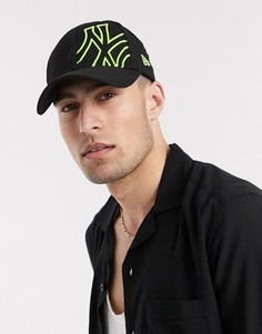 Кепка с логотипом New Era 9forty NY Yankees-Черный