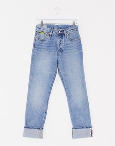 Джинсы до щиколотки из селвидж-денима Levis X Super Mario 501-Синий Levis®