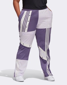 Фиолетовые спортивные брюки adidas Originals Plus x Danielle Cathari Plus-Фиолетовый