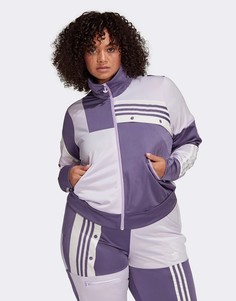 Фиолетовая олимпийка adidas Originals Plus x Danielle Cathari Plus-Фиолетовый