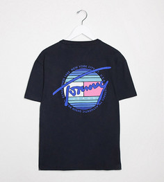 Черная футболка с круглым логотипом Tommy Jeans эксклюзивно для ASOS-Черный