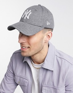 Трикотажная кепка New Era NY Yankees-Серый