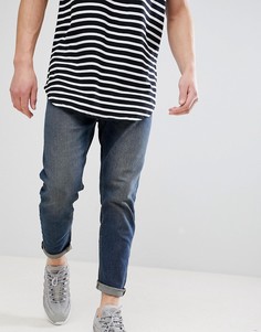 Синие зауженные джинсы New Look-Синий