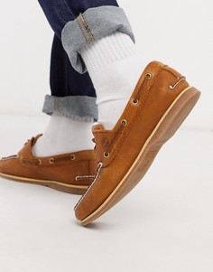 Светло-коричневые классические мокасины Timberland-Светло-коричневый
