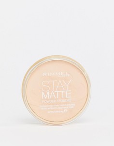 Компактная пудра Rimmel London Stay Matte-Бежевый