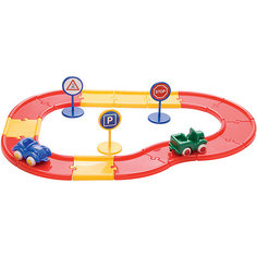 Игровой набор Viking Toys City Дорога, 20 элементов