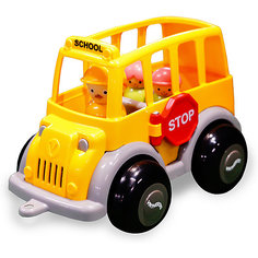 Игровой набор Viking Toys Школьный автобус MIDI с фигурками