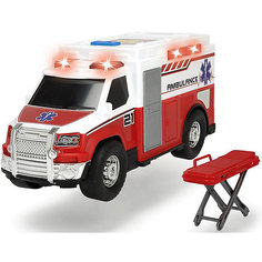 Машинка скорой помощи Dickie Toys, 30 см, свет и звук