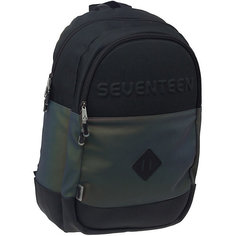 Рюкзак Seventeen светоотражающий черный Kinderline