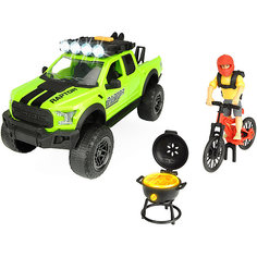 Игровой набор велосипедиста Dickie Toys Ford Raptor PlayLife, 25 см