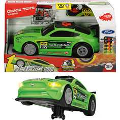 Машинка Dickie Toys "Рейсинговый автомобиль Ford Mustang", 25,5 см, свет и звук