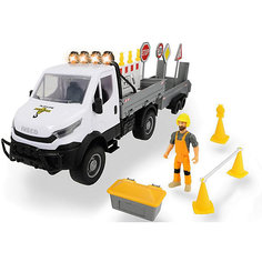 Игровой набор Dickie Toys Playlife "Ремонт дороги", 19 аксессуаров