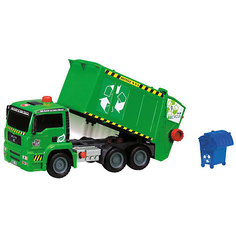 Мусоровоз с контейнером Dickie Toys AirPump, 31 см