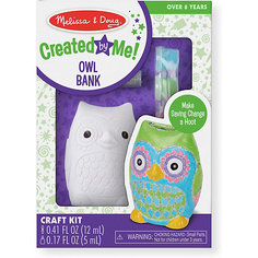 Набор Melissa & Doug Раскрась копилку Сову