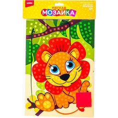 Мозаика мягкая Lori "Львёнок", большой набор