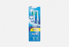 Зубная щетка средней жесткости 1+1 шт Oral B