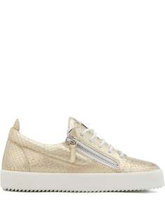 Giuseppe Zanotti Gail embossed low-top sneakers