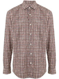 Ermenegildo Zegna клетчатая рубашка