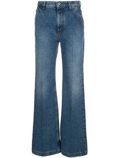 Loewe джинсы широкого кроя с завышенной талией