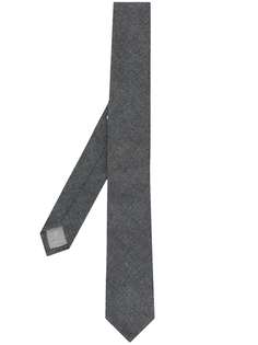 Thom Browne классический галстук из денима
