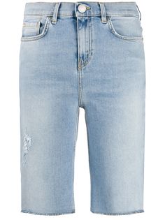 Pinko длинные джинсовые шорты
