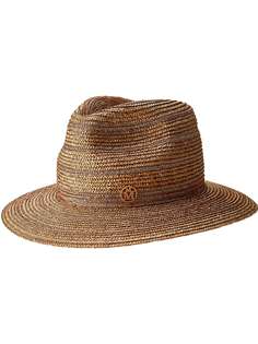 Maison Michel плетеная шляпа-федора Rico