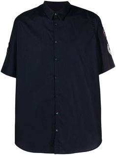 Raf Simons рубашка с нашивками
