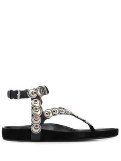 Isabel Marant декорированные сандалии Eldo с Т-образным ремешком