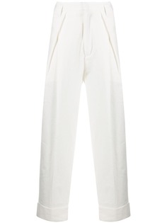 Ann Demeulemeester укороченные зауженные брюки
