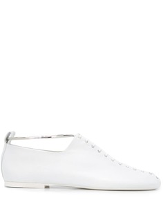Jil Sander туфли на шнуровке
