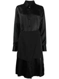 Mm6 Maison Margiela декорированное платье-рубашка