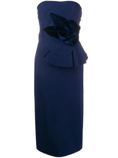 Le Petite Robe Di Chiara Boni платье миди Hebe без бретелей