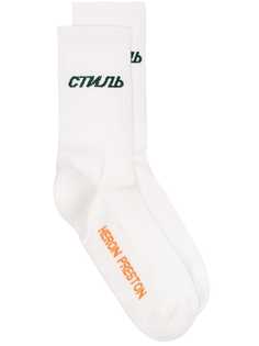 Heron Preston носки Style