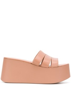 Gianvito Rossi босоножки на массивной платформе