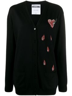 Moschino декорированный кардиган