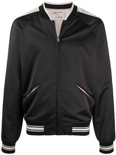 Laneus contrasting side panel jacket
