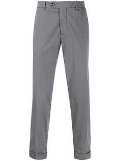 Brunello Cucinelli брюки чинос кроя слим