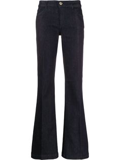 Emporio Armani расклешенные джинсы с завышенной талией