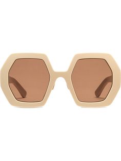 Gucci Eyewear солнцезащитные очки 623888J0740 в оправе геометричной формы