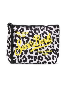 Mc2 Saint Barth Kids Alin leopard print pouch