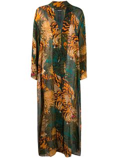 Dsquared2 длинное кимоно с принтом