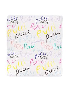 Emilio Pucci Junior одеяло с логотипом