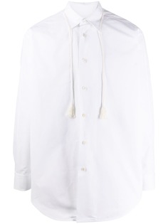 Jil Sander рубашка с кисточками