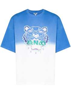 Kenzo футболка с вышивкой Tiger