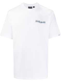 Napapijri футболка Sole с графичным принтом
