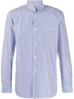 Comme Des Garçons Shirt полосатая рубашка узкого кроя