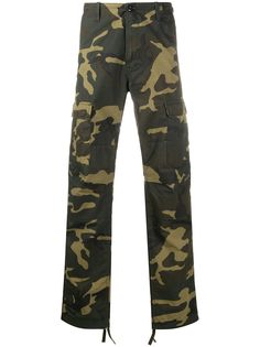 Carhartt WIP брюки карго с камуфляжным принтом