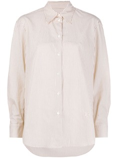 Mm6 Maison Margiela рубашка оверсайз в полоску