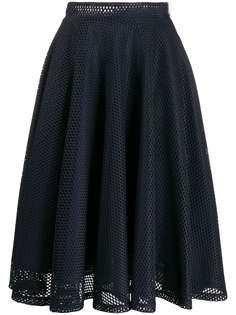 Thom Browne юбка асимметричного кроя с завышенной талией